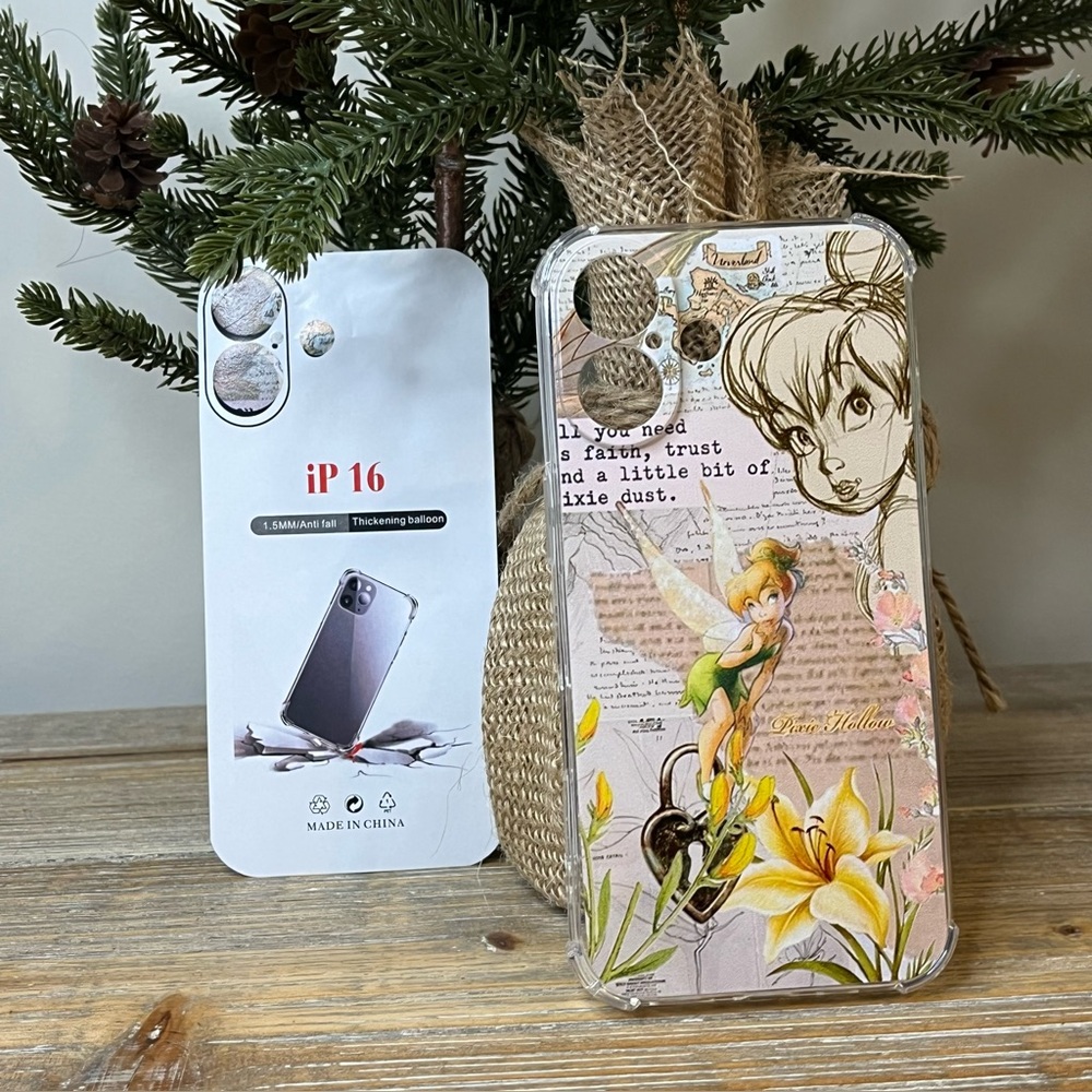 Tinker Bell iPhone 16 Protective Phone Case. *See note in description - Picture 1 of 5